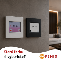 Novinka FENIX TFT BLACK: Elegantn� brat ob��ben�ho termostatu